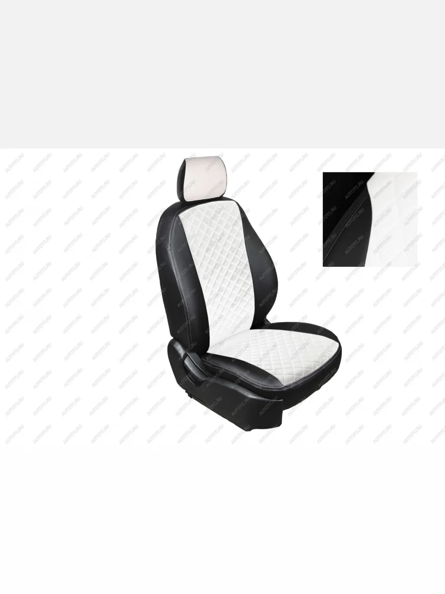 Чехлы из экокожи Ромб для KIA K5 2020-н.в. Seintex 98731  в Воронеже Воронежской области