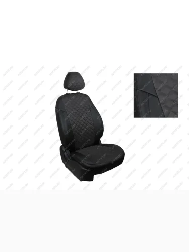 Чехлы из алькантары Ромб для Nissan Pathfinder III (полн. компл.) 2004-2014 Seintex 96768