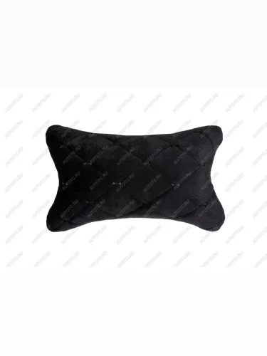 Подушка на подголовник (автоподушка) из велюра Ромб Seintex 98084