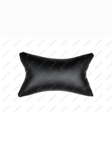 Подушка на подголовник (автоподушка) из кожи с перфорацией Seintex 98080