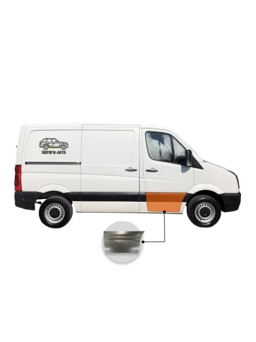 Пенка двери пассажирской с заходом под молдинг Volkswagen Crafter super mini (Пенка двери пассажирской с заходом под молдинг Volkswagen Crafter super mini)