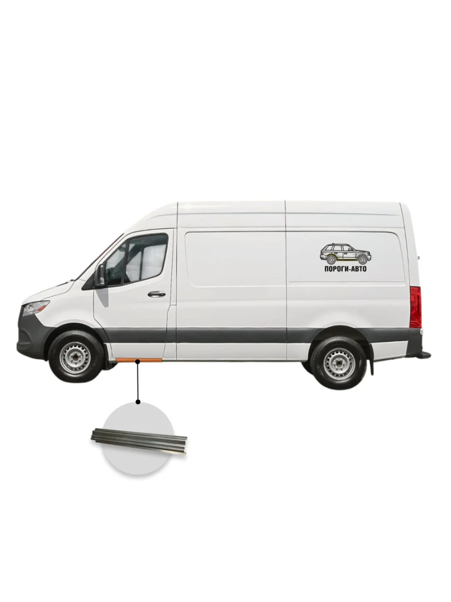 Порог водительской двери Mercedes Sprinter 906 mini  в Самаре Самарской области