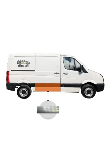 Пенка двери откатной с заходом под молдинг Volkswagen Crafter super mini (Пенка двери откатной с заходом под молдинг Volkswagen Crafter super mini)