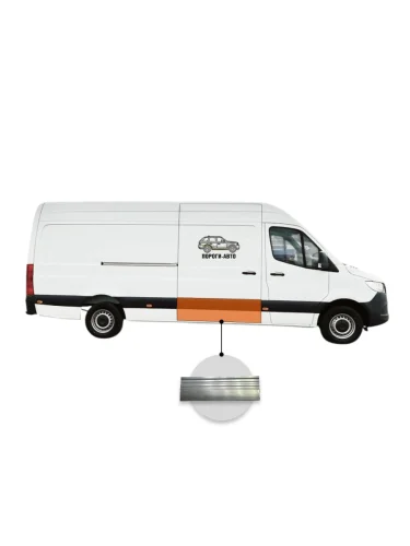Пенка двери откатной с заходом под молдинг Mercedes Sprinter 906 maxi (Пенка двери откатной с заходом под молдинг Mercedes Sprinter 906 maxi)