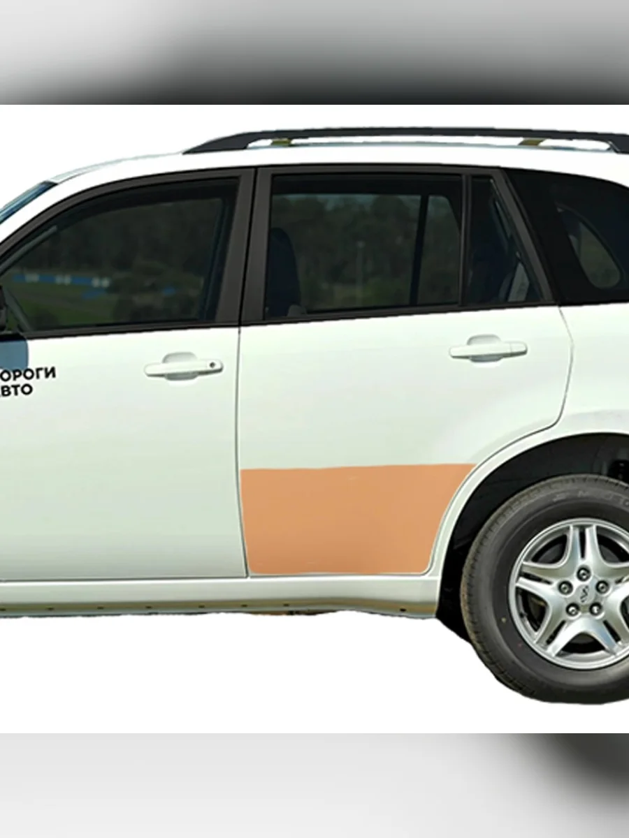 Ремкомплект задних дверей (пенка, 2 шт.) ПОРОГИ-АВТО Chery Tiggo T11 рестайлинг (2013-2016) (холоднокатаная сталь 0.8 мм)  в Перми Пермском крае