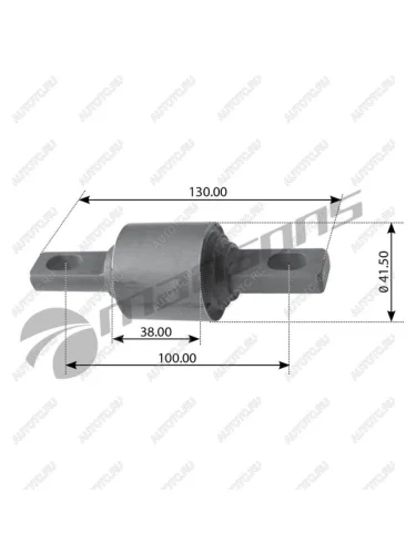 Сайлентблок DAF стабилизатора заднего MANSONS MANSONS 200.050