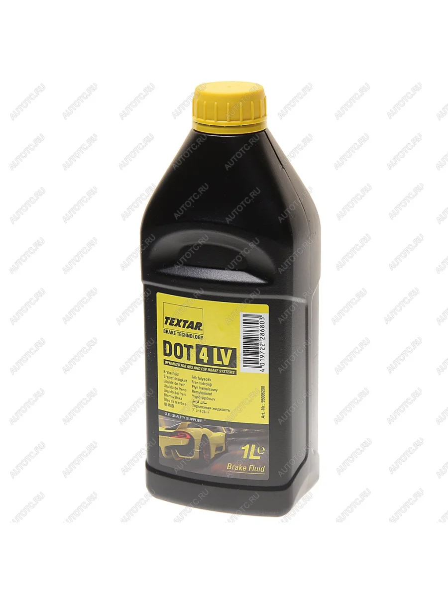 Жидкость тормозная DOT-4+ 1л TEXTAR TEXTAR 95006200 с доставкой в г. Кемерово
