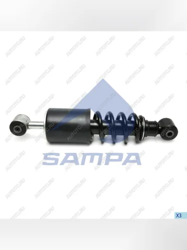 Амортизатор MAN TGA кабины передний с пружиной (322382 12x50 12x50 OO) SAMPA SAMPA 025.353
