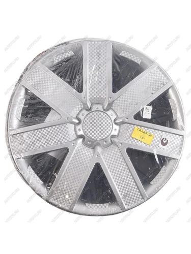 Колпак колеса R-15 серый комплект 4шт. ГАЛАКСИ  галакси r-15