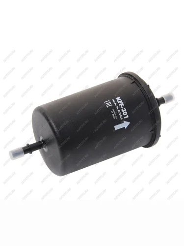 Фильтр топливный ГАЗ-31105i тонкой очистки (дв.CHRYSLER 2.4) (под хомут) PRAVT PRAVT kff-301