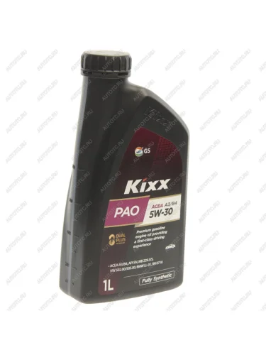 Масло моторное PAO A3B4 5W30 синт.1л KIXX KIXX l2090al1e1