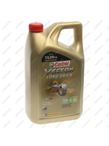 Масло дизельное VECTON Long Drain E6E9 10W40 синт.5л CASTROL CASTROL 15f3d1
