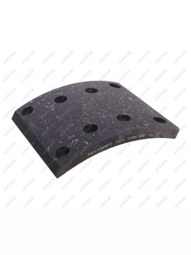 Накладка тормозной колодки SITRAK HOWO передней (1шт.)(410х160мм 8отв.мост VGD95) AVLKRAFT AVLKRAFT 70370002