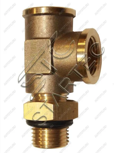 Соединитель трубки ПВХ,полиамид М14хF16хF16 латунь STARTEC STARTEC inf.11.m14f16t2