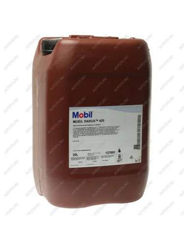 Масло компрессорное RARUS 425 20л MOBIL MOBIL 127691