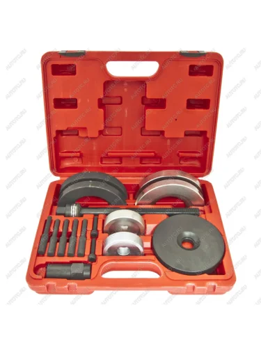 Набор приспособлений для замены ступичных подшипников 72мм (VW AUDI SEAT) в кейсе ЭВРИКА ЭВРИКА er-86711