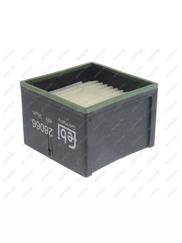 Фильтр топливный MAN сепаратора квадратный (75х75х55мм для SEPAR200005 с подогревом) FEBI FEBI 28066