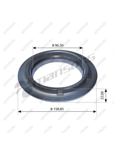 Кольцо BPW ступицы упорное (22х96х135159) MANSONS MANSONS 300.339
