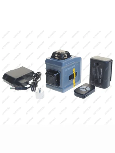 Нивелир лазерный аккумуляторный 3.7В 4.0Ач (1 АКБ Li-Ion) 50м 12 глазков PROFIPOWER PROFIPOWER e0214