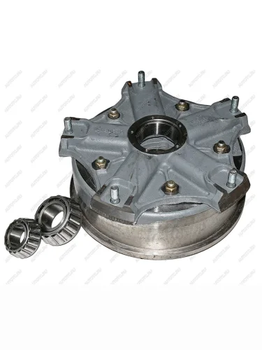 Ступица КАМАЗ передняя с тормозным барабаном в сборе (ОАО КАМАЗ) KAMAZ 5511-3103007