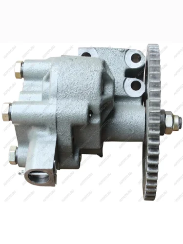 Насос масляный КАМАЗ-ЕВРО в сборе (ОАО КАМАЗ) KAMAZ 740.11-1011010