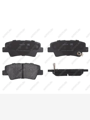 Колодки тормозные зад HYUNDAI SOLARIS 10-17KIA RIO 10-17KIA SOULGEELY ATLAS 16- BAIKOR BKBR0053