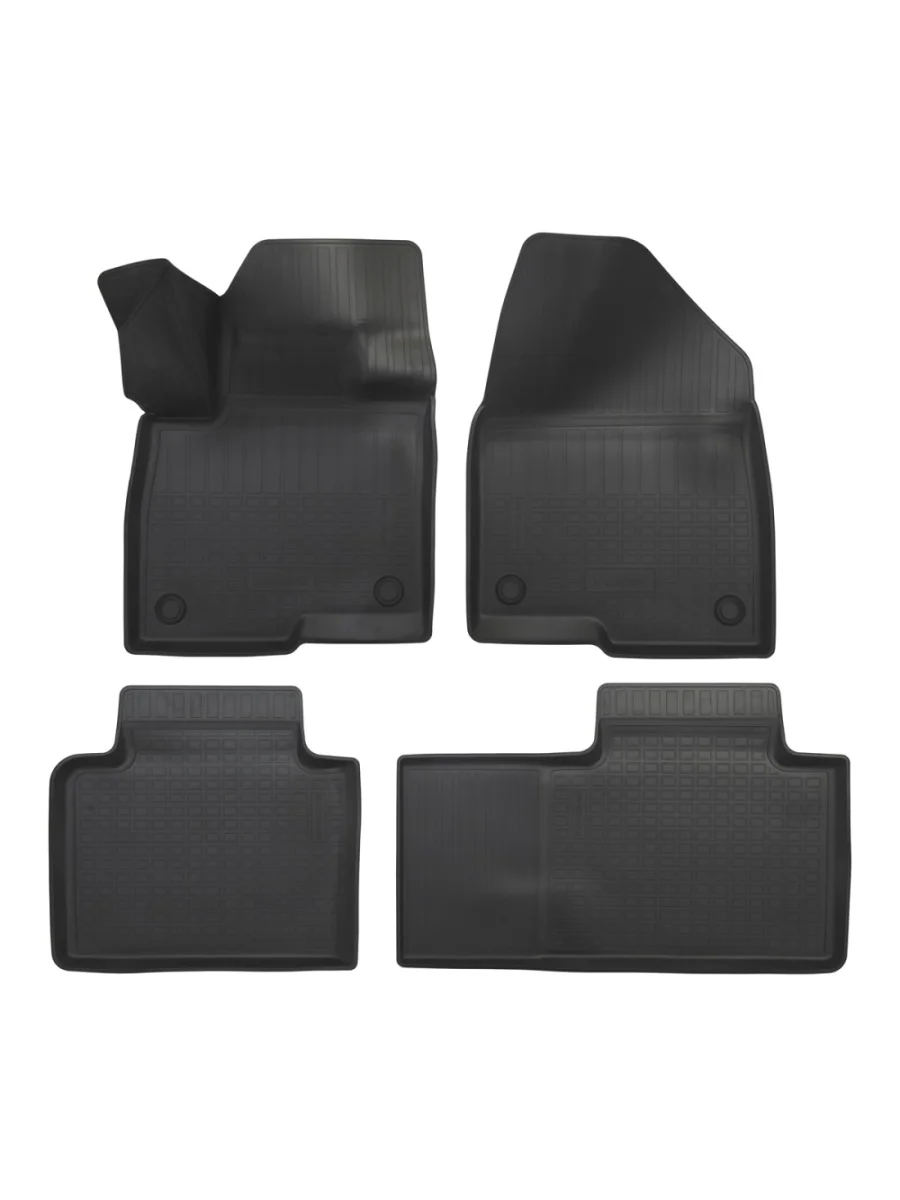 Коврики салонные Norplast Unidec BAIC X55 2 (2022-2025) (черные)  в Самаре Самарской области