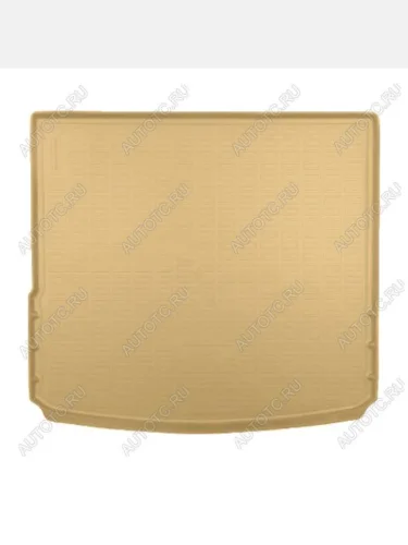 Коврик багажника (полиуретан) Norplast Unidec (бежевый) BAIC X55  2 (2022-2025)