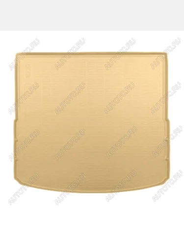 Коврик багажника (полиуретан) Norplast Unidec (бежевый) BAIC X75 (2024-2025)