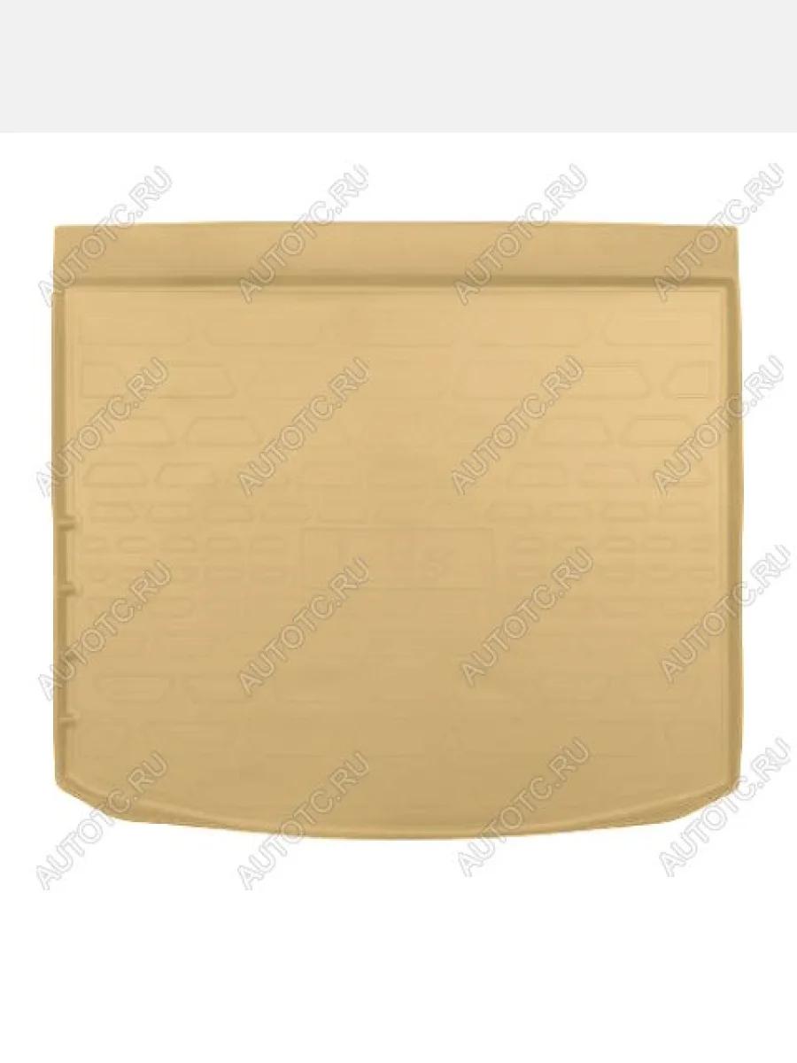 Коврик багажника (полиуретан) Norplast Unidec BAIC X7 дорестайлинг (2020-2023) (бежевый)  в Керчи Республика Крым