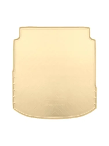 Коврик багажника (полиуретан) Norplast Unidec (бежевый) MG 7  2 (2022-2025) лифтбэк