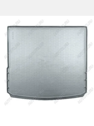 Коврик багажника (полиуретан) Norplast Unidec (серый) BAIC X55  2 (2022-2025)