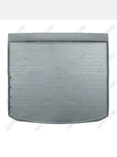 Коврик багажника (полиуретан) Norplast Unidec (серый) BAIC X7 дорестайлинг (2020-2023)