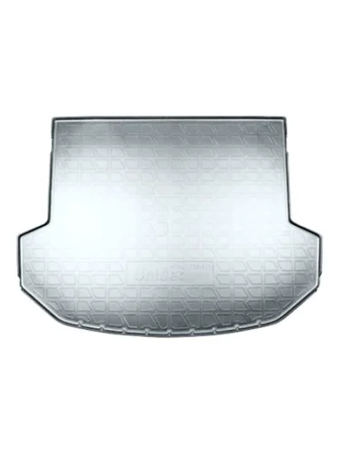 Коврик багажника (полиуретан, сложенный 3 ряд) Norplast Unidec (серый) JAC Sehol X8 Plus  1 (2022-2025)