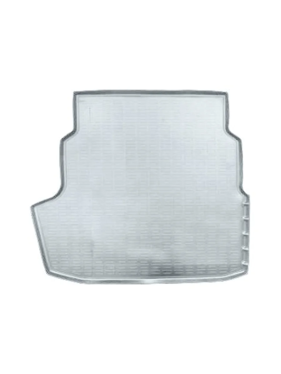 Коврик багажника (полиуретан, с сеткой справа) Norplast Unidec Omoda S5 (2023-2025) (серый)  в Керчи Республика Крым