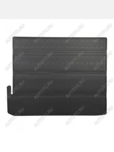 Коврик багажника складной (полиуретан, 7 мест) Norplast Unidec TRI-FOLD (черный) Haval H9 (2024-2025)