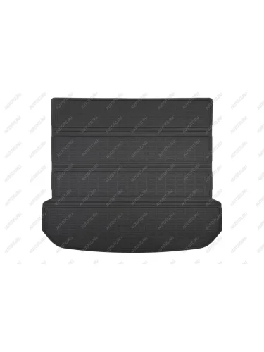 Коврик багажника складной (полиуретан, China Market) Norplast Unidec TRI-FOLD (черный) Chery Tiggo 9 дорестайлинг (2023-2024)