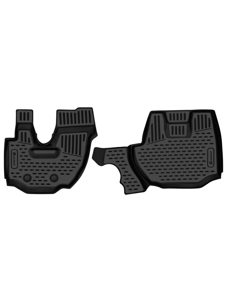Коврики 3D в салон подходят для DongFeng Junfeng Q35 2024 -, 2шт. (полиуретан)  ДонгФенг Element element3dan0707210k.f  в Керчи Республика Крым