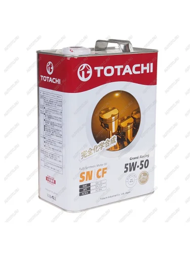 Масло моторное ULTIMA RACING UHP SPA3B4 5W50 синт.4л TOTACHI TOTACHI e4804