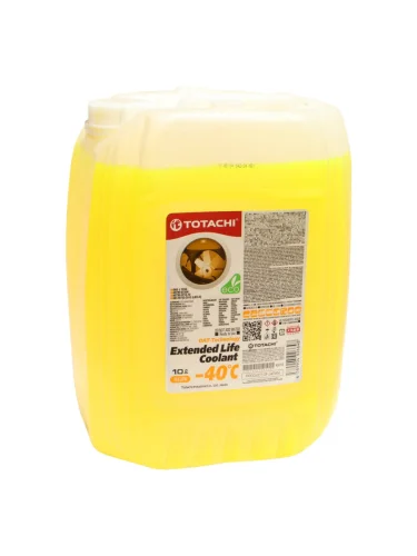 Антифриз желтый -40C 10л D6210 ELC YELLOW TOTACHI TOTACHI 43710