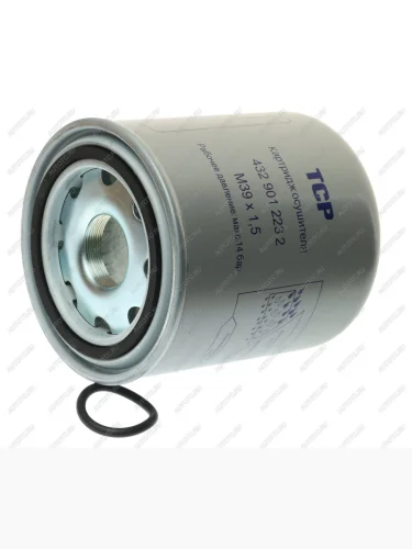 Фильтр-патрон КАМАЗ-5490 MERCEDES MAN VOLVO осушителя воздуха (39х1.5мм) (маслоотделитель) ТСР ТСР 4329012232
