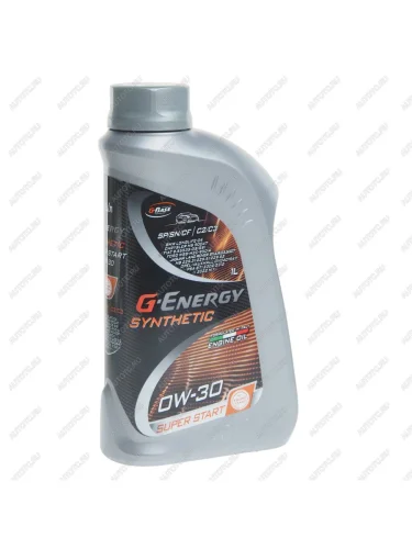 Масло моторное Synthetic Super Start SPSNCFC2C3 0W30 синт.1л G-ENERGY GAZPROMNEFT 253140487