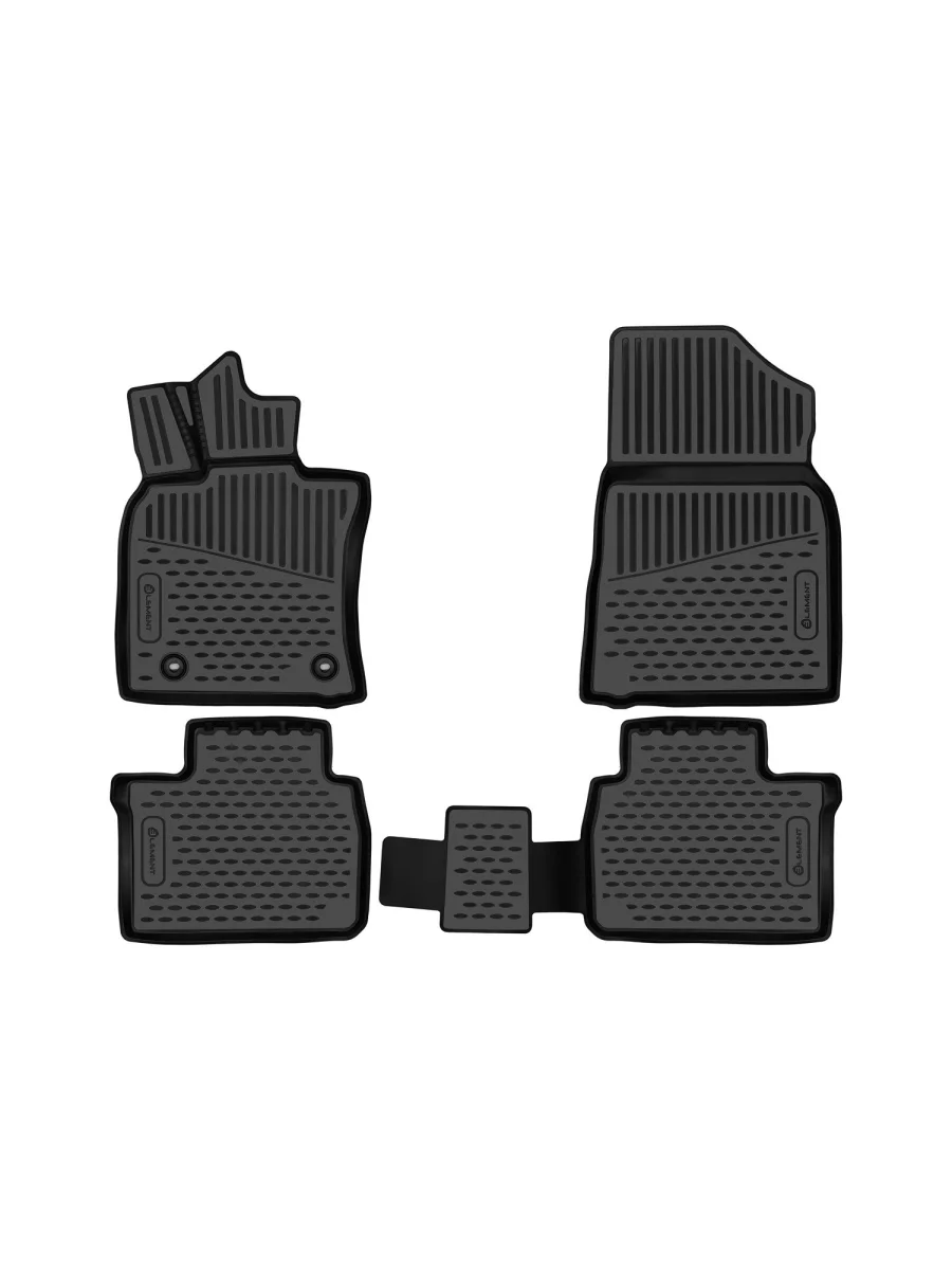 Коврики 3D в салон Element  Toyota Camry (2023-2025) XV80 (черные)  в Керчи Республика Крым