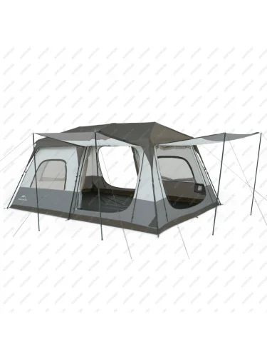 Палатка 2-4-местная быстросборная Naturehike Cape 12.9 (серая) Foton Tunland V7 (2024-2025)