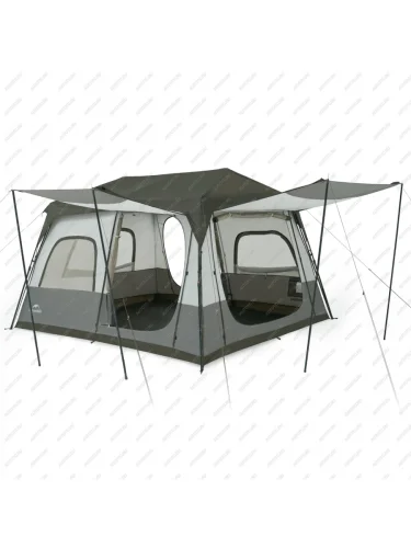 Палатка 2-4-местная быстросборная Naturehike Cape 8.3 (серая) Foton Tunland V7 (2024-2025)
