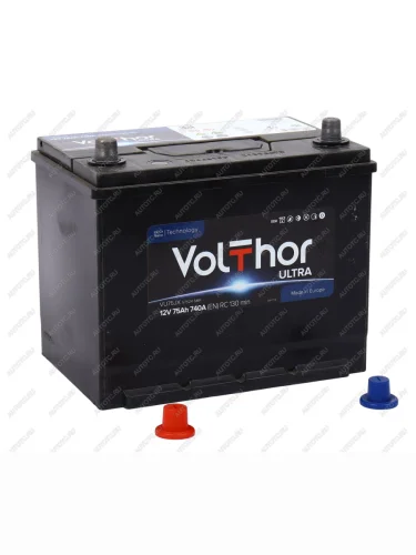 Аккумулятор VOLTHOR Ultra 75Ач VOLTHOR 6ст75(1) 57524 d26
