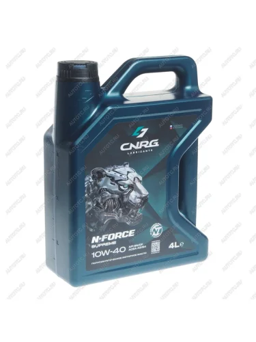Масло моторное N-Force Supreme SNCFA3B4 10W40 псинт.4л CNRG CNRG cnrg-262-0004