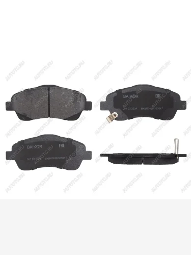 Колодки тормозные перед TOYOTA AVENSIS 03- BAIKOR BKBR0039