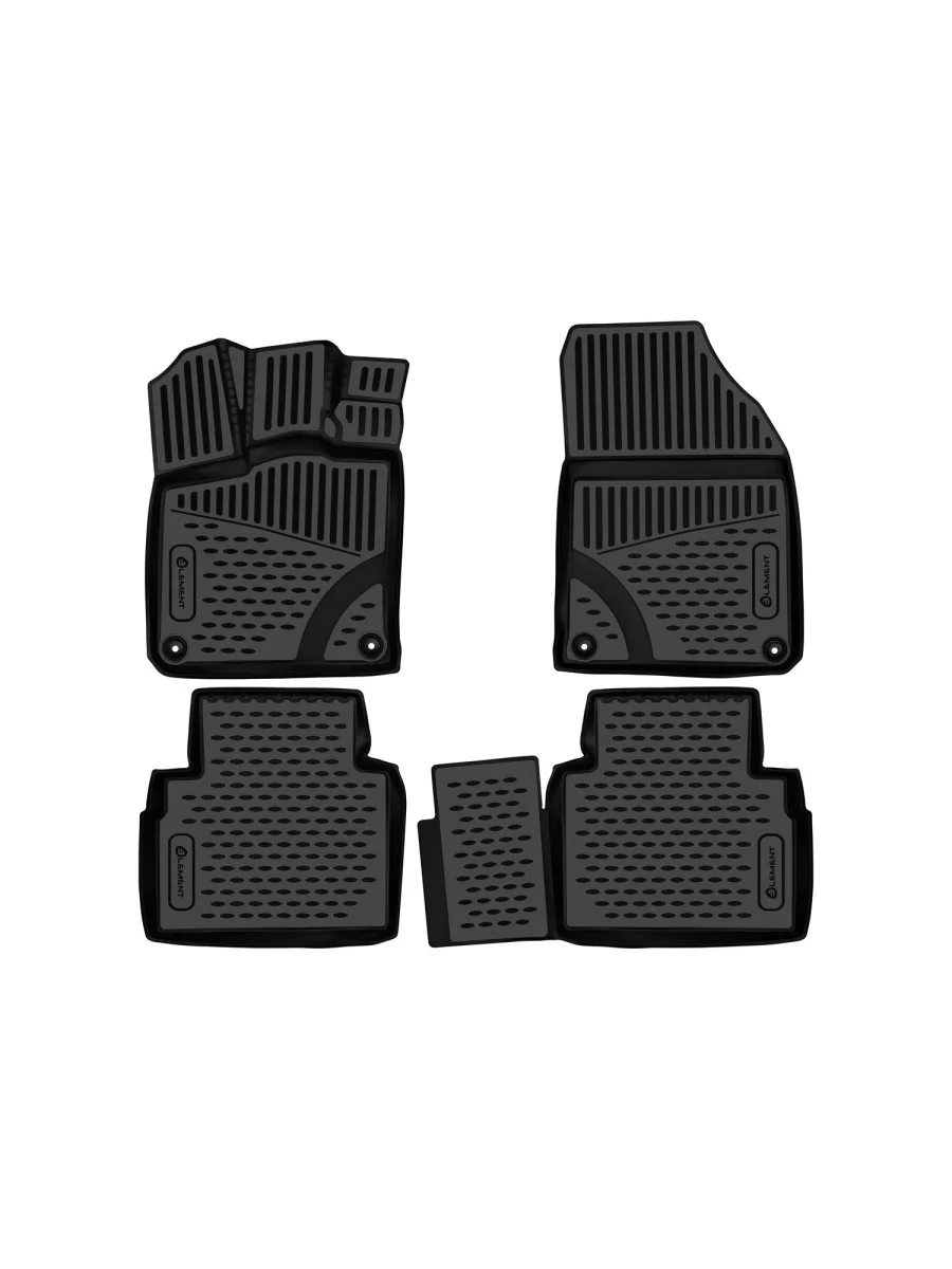 Коврики 3D в салон Element  Geely Cityray (2024-2025) (черные)  в Керчи Республика Крым