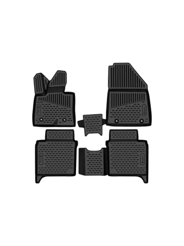 Коврики 3D в салон Element (черные) Zeekr X (2023-2025)